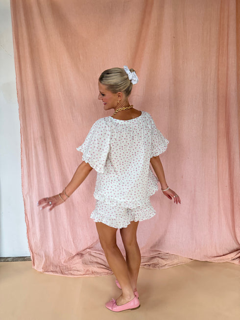 On Holiday Short // Peony *PREORDER 8.15*