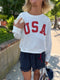 Americana Crew Neck
