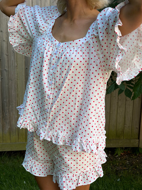 On Holiday Top // Dottie *PREORDER 7/30*