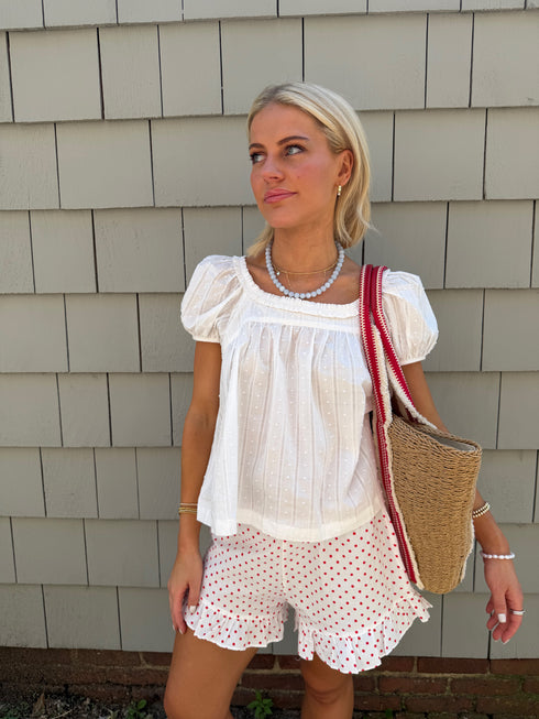 Jackie Top // White