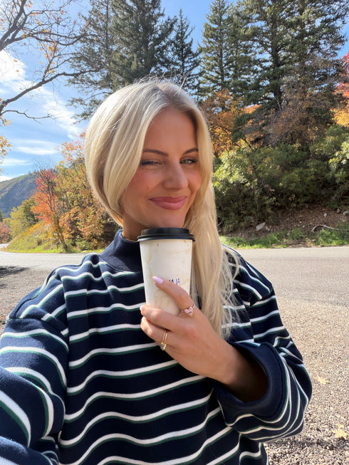 Canyon Mockneck // Navy