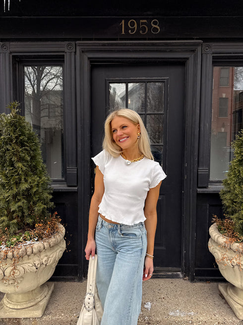 Holy Grail Tee // White