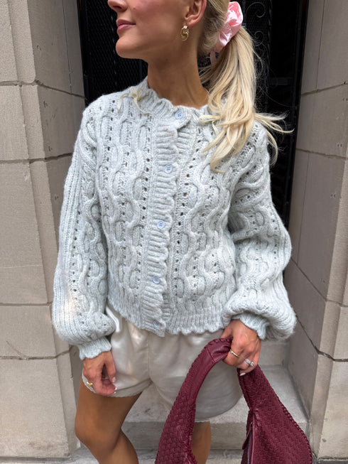 Ballerina Cardigan // Cloud *RESTOCKED*