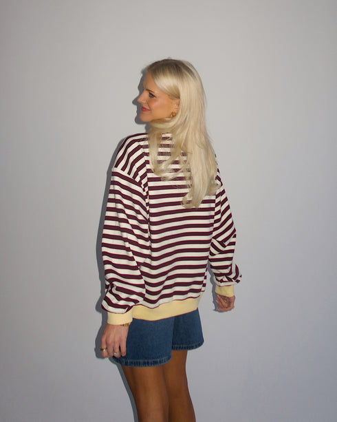 Cali Cutie Striped Pullover