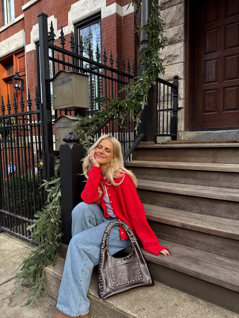 Coco Cutie Cardigan // Red *PREORDER*