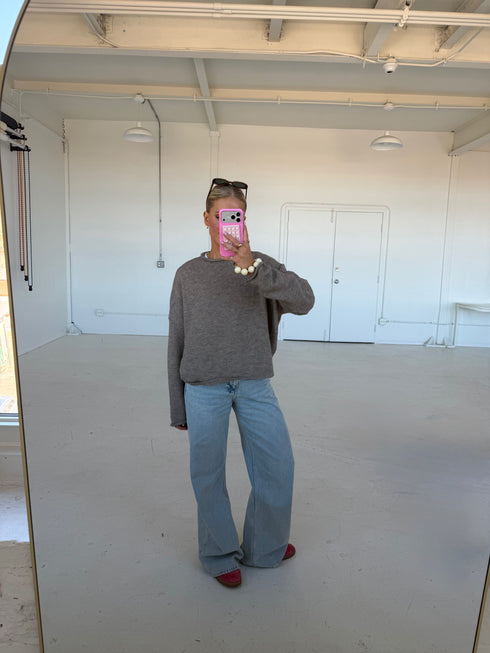 Slouch Sweater // Mocha