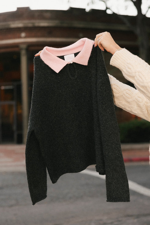 Classic Cutie Polo // Ballet Grey