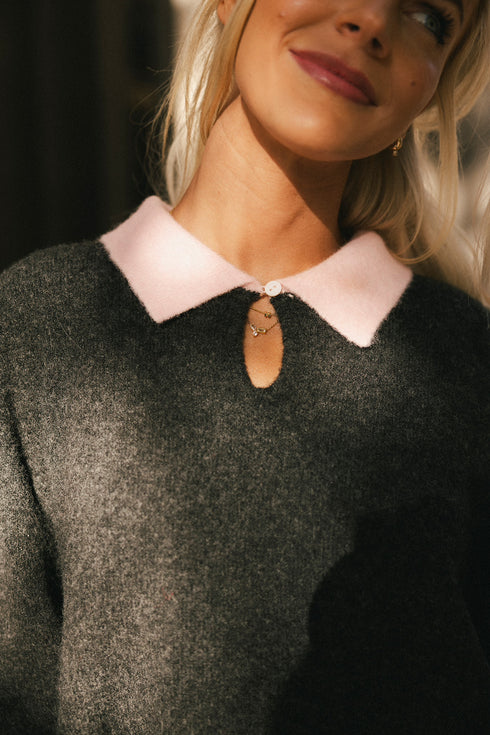 Classic Cutie Polo // Ballet Grey