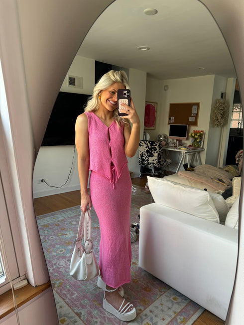 Think Pink Knit Set
