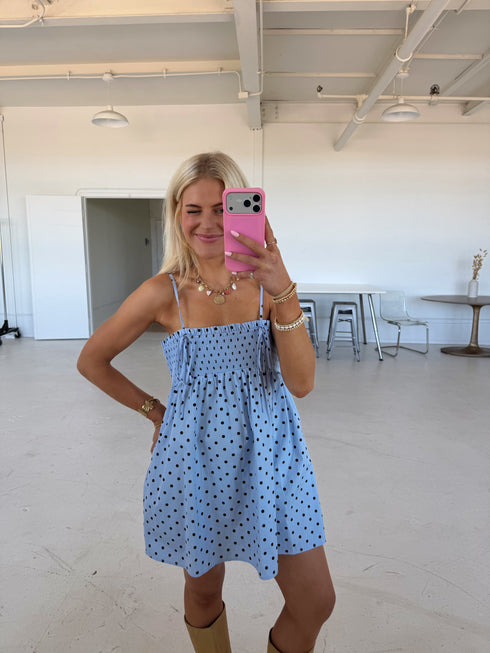 Dottie Days Dress // Sky