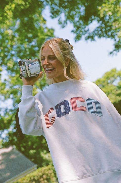 Coco Girl Mockneck // Americana