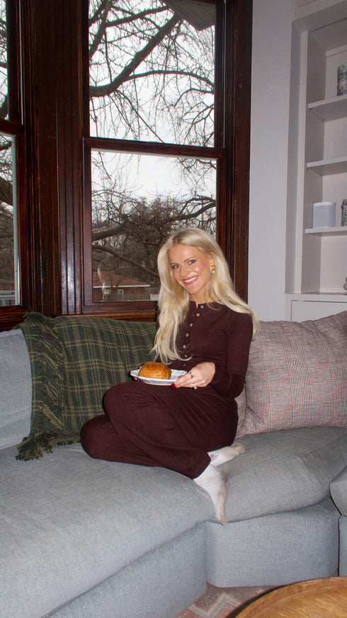 The Easy Peasy Pant // Chocolate