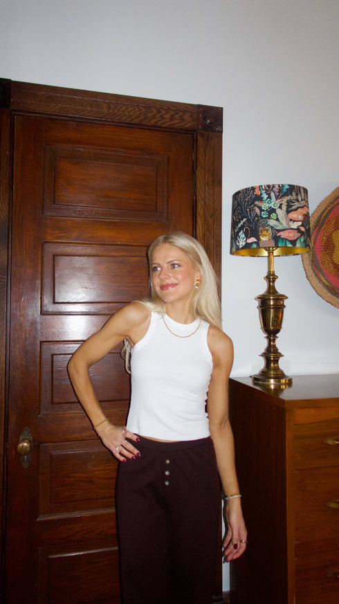 The Effortless Tank // White