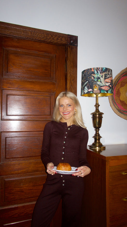 The Sophie Cardigan// Chocolate