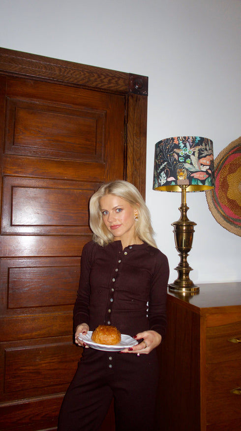 The Sophie Cardigan// Chocolate