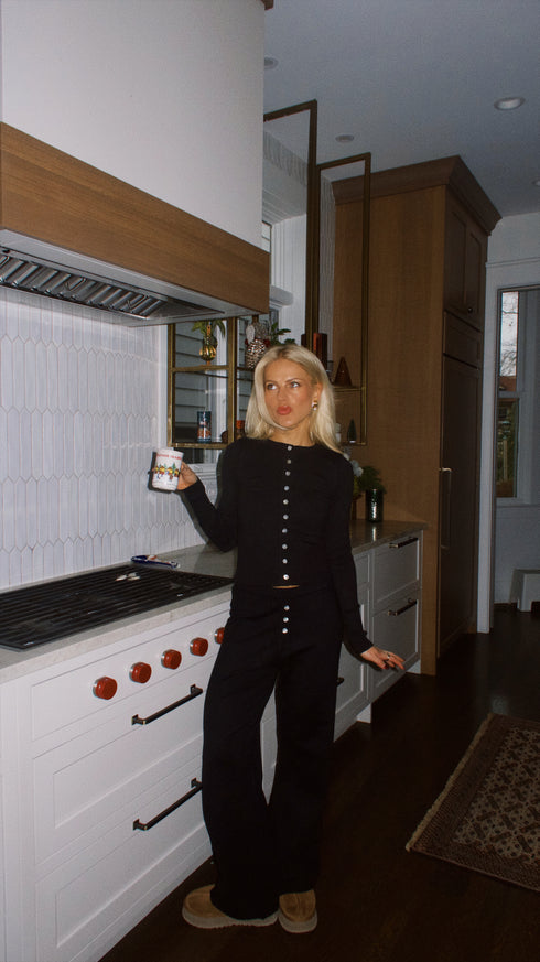 The Sophie Cardigan// Black