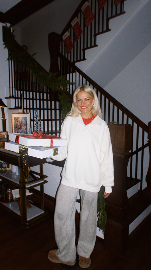 Going Places Fleece Pullover