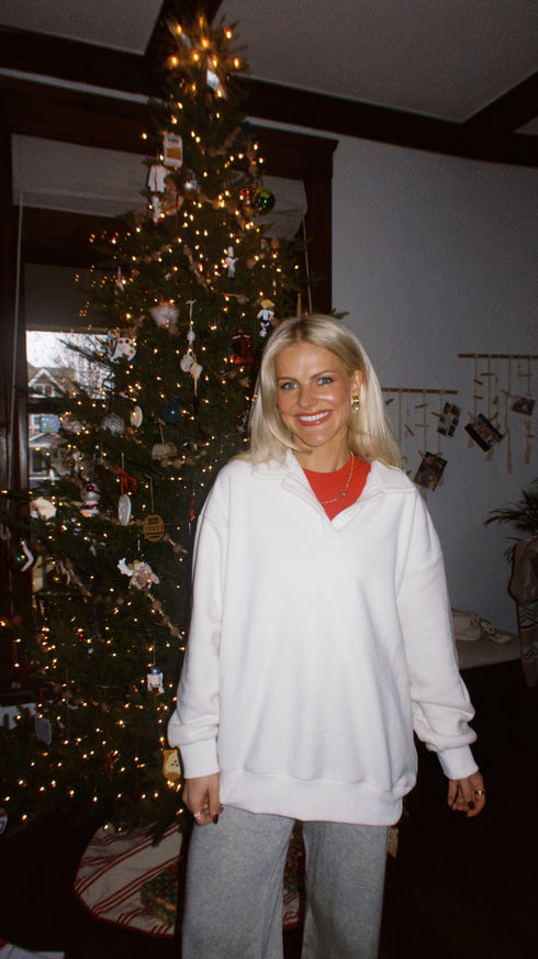 Going Places Fleece Pullover