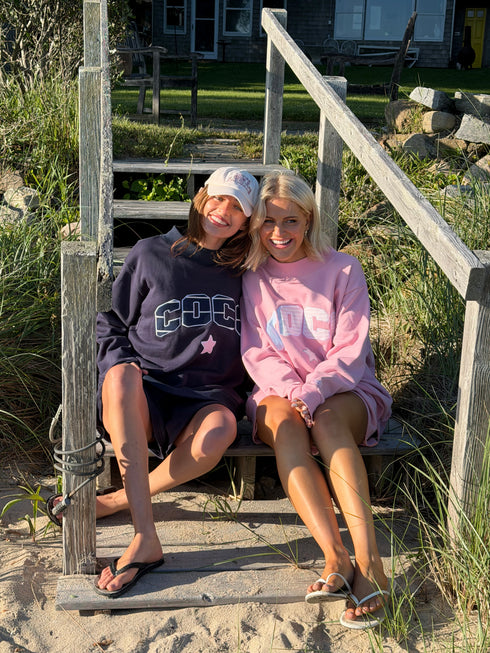 Coco Girl Mockneck // True Blue