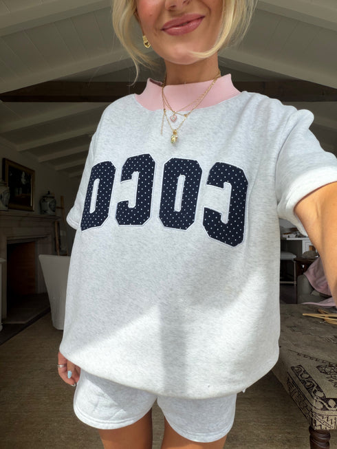Coast Club Mockneck // Cloud Dottie