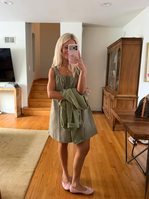 Market Dress // Sage