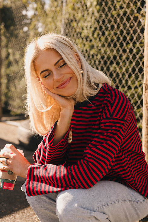 Whitman Tee // Cherry