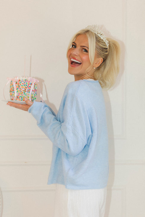 Coco Cutie Cardigan // Cloud