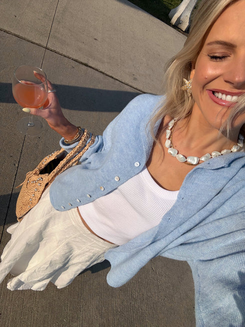 Coco Cutie Cardigan // Sky *RESTOCKED*