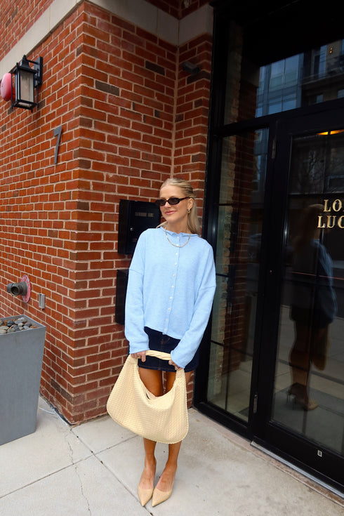 Coco Cutie Cardigan // Sky *RESTOCKED*