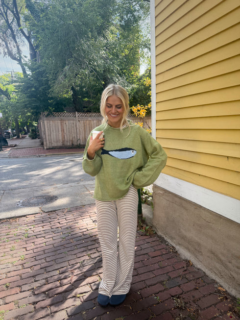 Cape Catch Sweater // Olive *PREORDER*