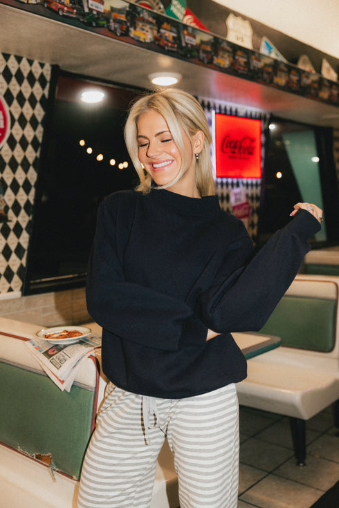 Club Coco Mockneck // Midnight