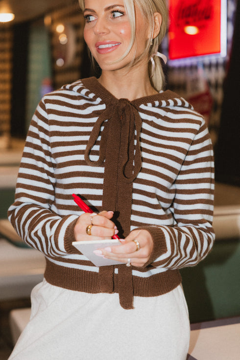 Chalet Cardigan // Baby Blue