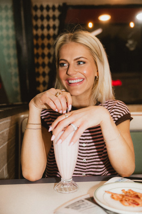 Cutie Girl Cardi // Milkshake