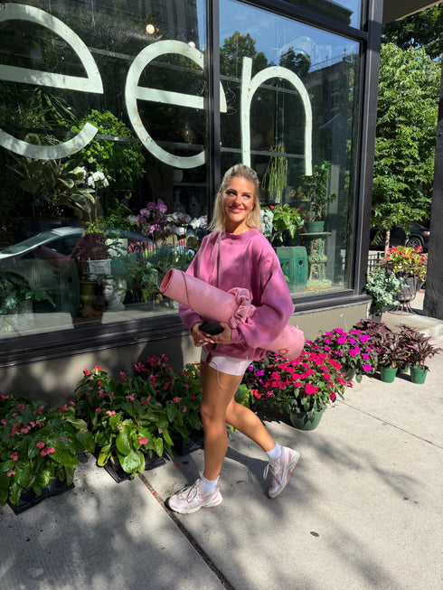Club Coco Mockneck // Berry