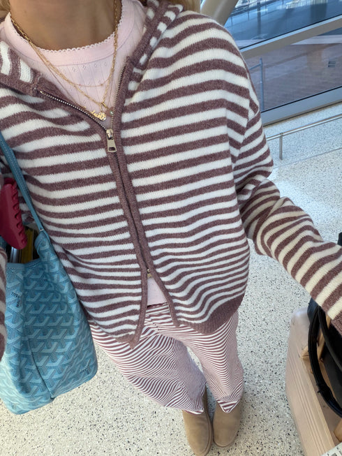 Club Cutie Zip-Up // Rosewood