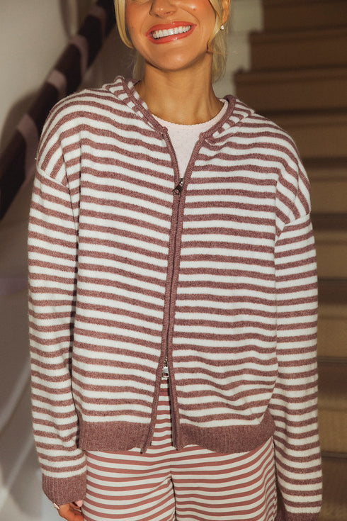 Club Cutie Zip-Up // Rosewood