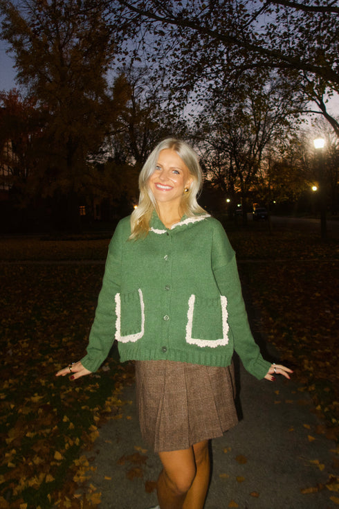 Christmas Tree Farm Cardigan