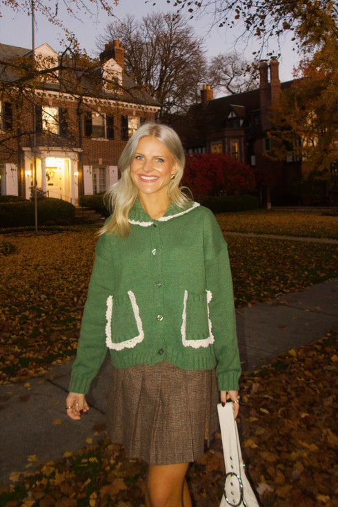 Christmas Tree Farm Cardigan