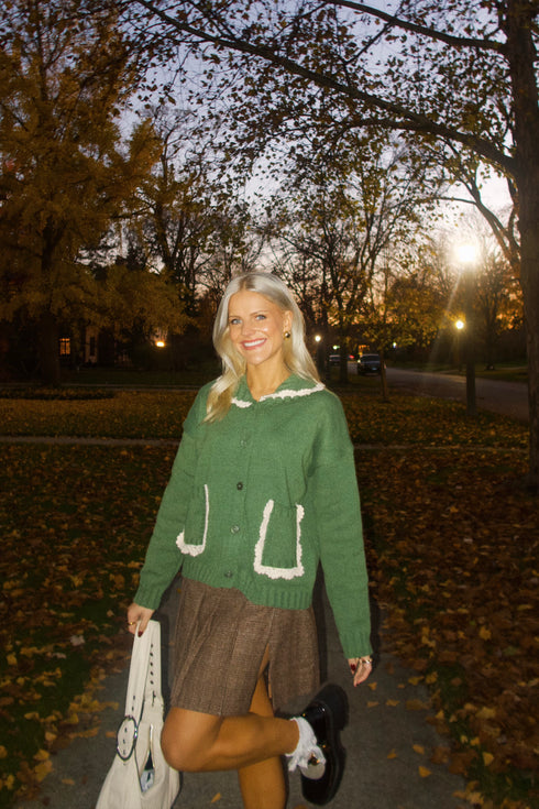 Christmas Tree Farm Cardigan