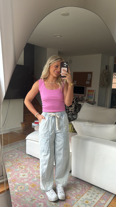 Beach Town Striped Pant