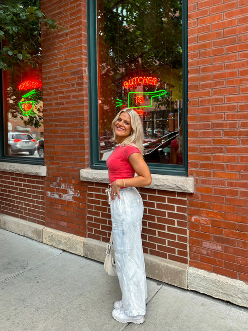 Beach Town Striped Pant