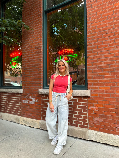 Beach Town Striped Pant