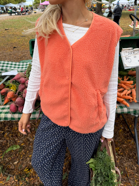Market Mornings Vest // Clem