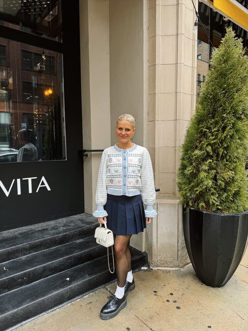 You Bow Girl Cardigan *RESTOCKED*