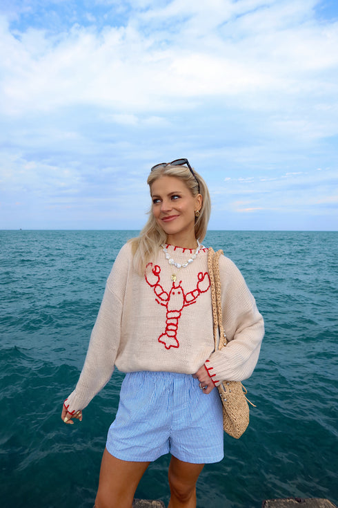 Sail Away Striped Short