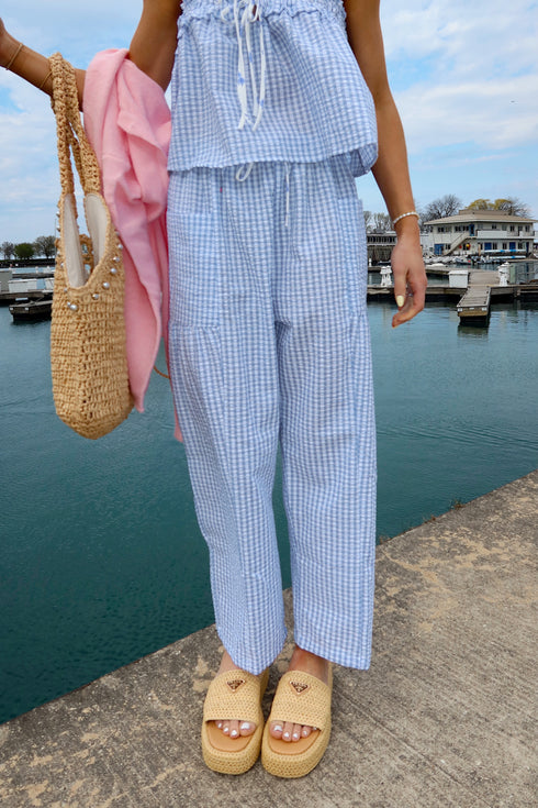 Picnic Princess Pant // Blue *RESTOCKED*