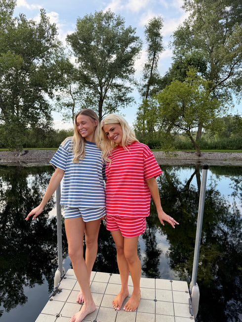 Lakeside Tee // Cherry