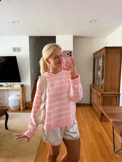 Club Cutie Hoodie // Powder