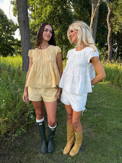 Whimsy Top // Honey