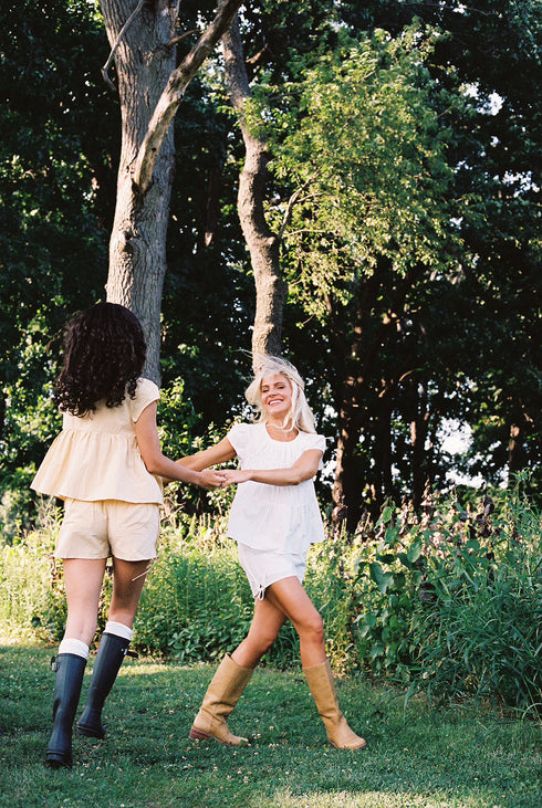 Whimsy Top // White